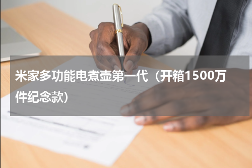 米家多功能电煮壶第一代（开箱1500万件纪念款）