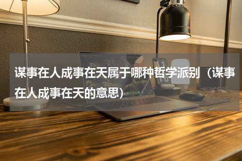 谋事在人成事在天属于哪种哲学派别（谋事在人成事在天的意思）