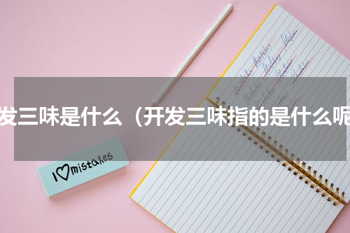 开发三味是什么（开发三味指的是什么呢）