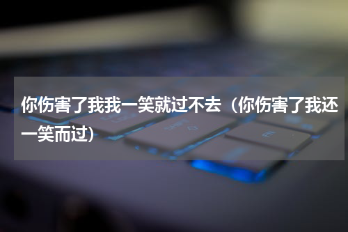 你伤害了我我一笑就过不去（你伤害了我还一笑而过）