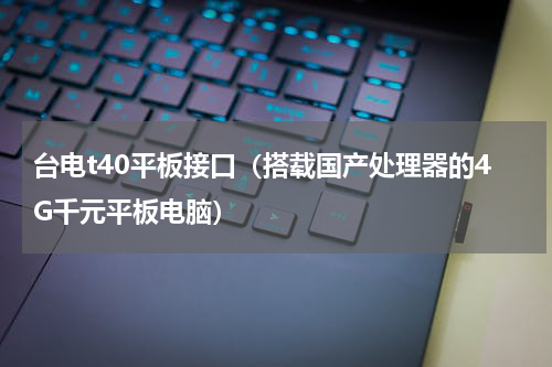 台电t40平板接口（搭载国产处理器的4G千元平板电脑）