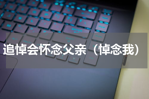 追悼会怀念父亲（悼念我）
