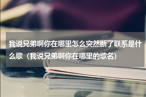 我说兄弟啊你在哪里怎么突然断了联系是什么歌（我说兄弟啊你在哪里的歌名）