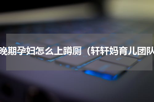 孕晚期孕妇怎么上蹲厕（轩轩妈育儿团队）