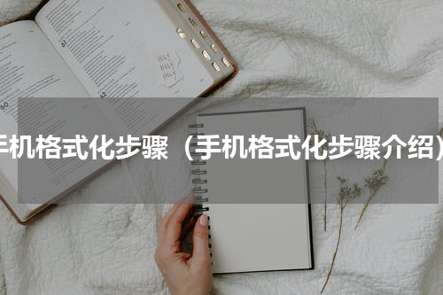 手机格式化步骤（手机格式化步骤介绍）