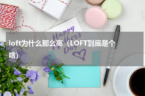 loft为什么那么高（LOFT到底是个啥）