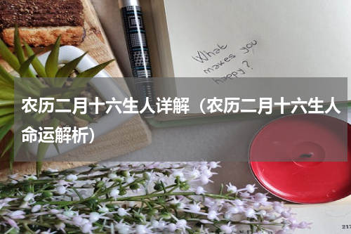 农历二月十六生人详解（农历二月十六生人命运解析）