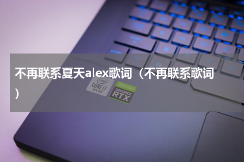 不再联系夏天alex歌词（不再联系歌词）