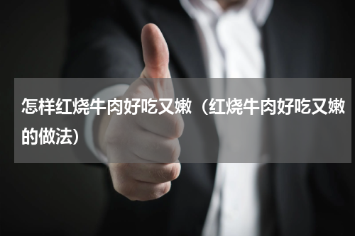 怎样红烧牛肉好吃又嫩（红烧牛肉好吃又嫩的做法）