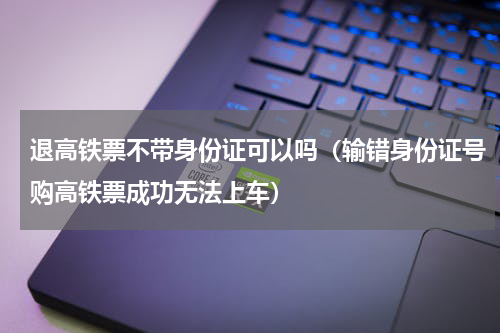 退高铁票不带身份证可以吗（输错身份证号购高铁票成功无法上车）
