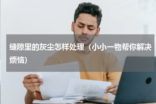 缝隙里的灰尘怎样处理（小小一物帮你解决烦恼）