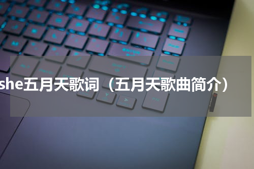she五月天歌词（五月天歌曲简介）