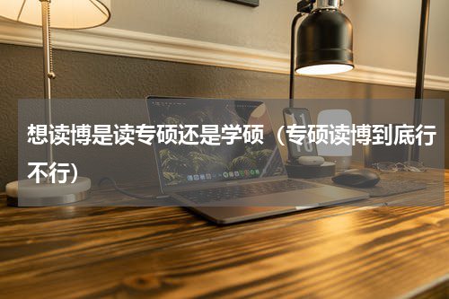 想读博是读专硕还是学硕（专硕读博到底行不行）