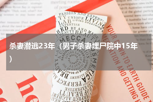杀妻潜逃23年（男子杀妻埋尸院中15年）