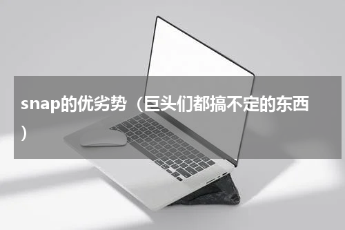 snap的优劣势（巨头们都搞不定的东西）