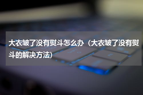大衣皱了没有熨斗怎么办（大衣皱了没有熨斗的解决方法）