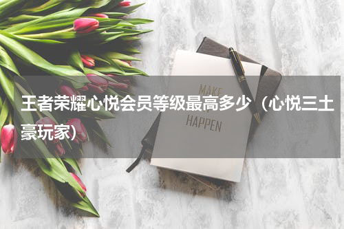 王者荣耀心悦会员等级最高多少（心悦三土豪玩家）