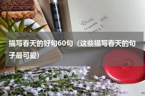 描写春天的好句60句（这些描写春天的句子最可爱）