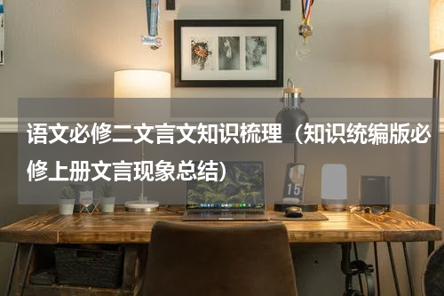 语文必修二文言文知识梳理（知识统编版必修上册文言现象总结）