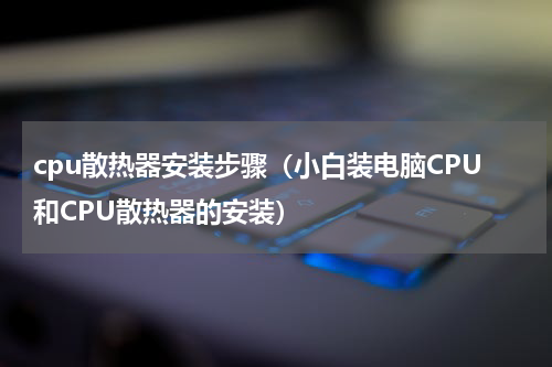 cpu散热器安装步骤（小白装电脑CPU和CPU散热器的安装）
