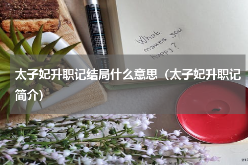太子妃升职记结局什么意思（太子妃升职记简介）
