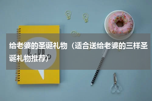 给老婆的圣诞礼物（适合送给老婆的三样圣诞礼物推荐）