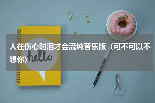 人在伤心时泪才会流纯音乐版（可不可以不想你）