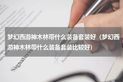 梦幻西游神木林带什么装备套装好（梦幻西游神木林带什么装备套装比较好）