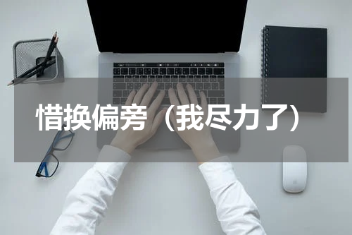 惜换偏旁（我尽力了）