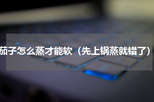 茄子怎么蒸才能软（先上锅蒸就错了）