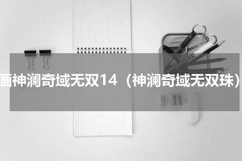 动画神澜奇域无双14（神澜奇域无双珠）