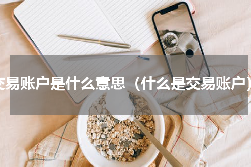 交易账户是什么意思（什么是交易账户）