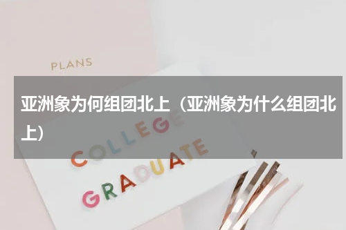 亚洲象为何组团北上（亚洲象为什么组团北上）