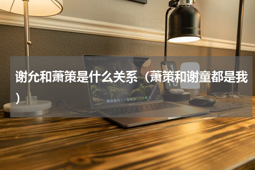 谢允和萧策是什么关系（萧策和谢童都是我）