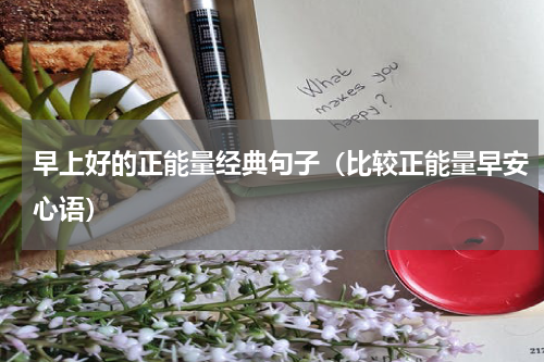 早上好的正能量经典句子（比较正能量早安心语）