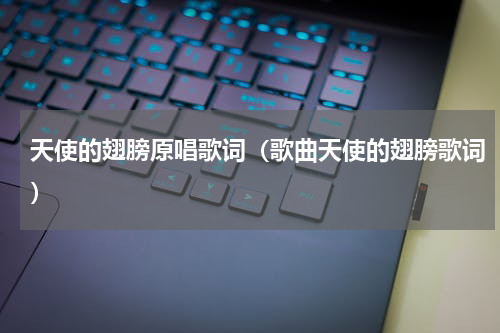 天使的翅膀原唱歌词（歌曲天使的翅膀歌词）