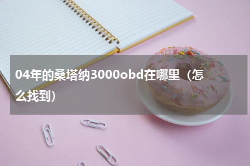 04年的桑塔纳3000obd在哪里（怎么找到）