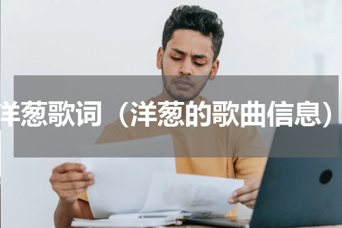 洋葱歌词（洋葱的歌曲信息）