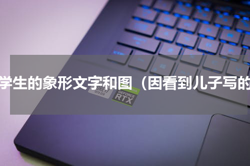 小学生的象形文字和图（因看到儿子写的）