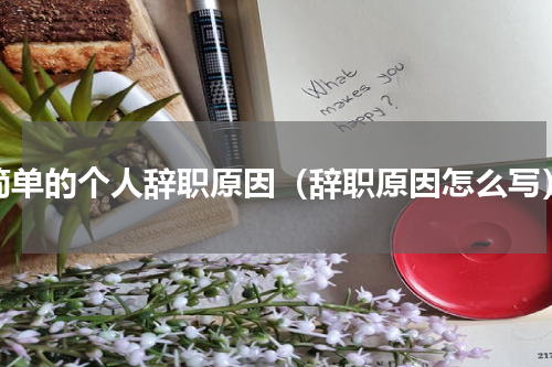 简单的个人辞职原因（辞职原因怎么写）