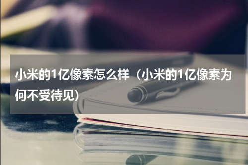 小米的1亿像素怎么样（小米的1亿像素为何不受待见）