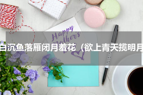 李白沉鱼落雁闭月羞花（欲上青天揽明月）