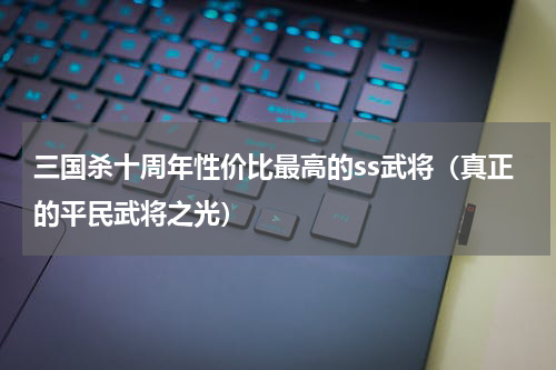 三国杀十周年性价比最高的ss武将（真正的平民武将之光）