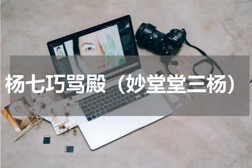 杨七巧骂殿（妙堂堂三杨）