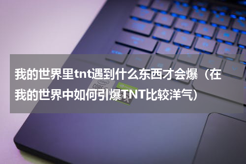 我的世界里tnt遇到什么东西才会爆（在我的世界中如何引爆TNT比较洋气）