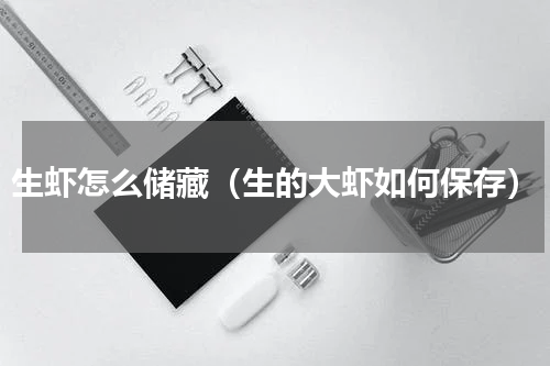 生虾怎么储藏（生的大虾如何保存）