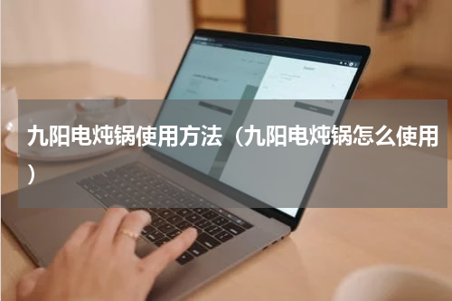 九阳电炖锅使用方法（九阳电炖锅怎么使用）