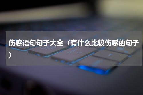 伤感语句句子大全（有什么比较伤感的句子）