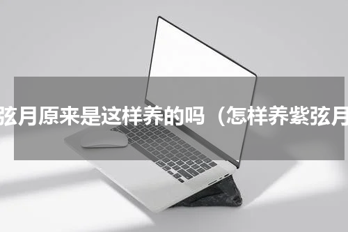 紫弦月原来是这样养的吗（怎样养紫弦月）