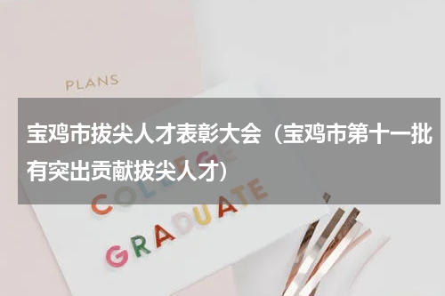 宝鸡市拔尖人才表彰大会（宝鸡市第十一批有突出贡献拔尖人才）